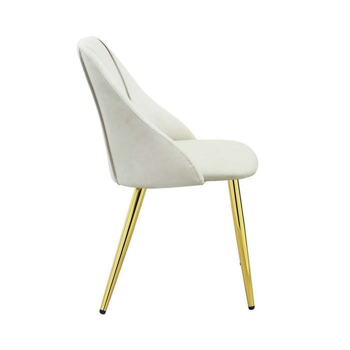 Gaines - Side Chair - White PU