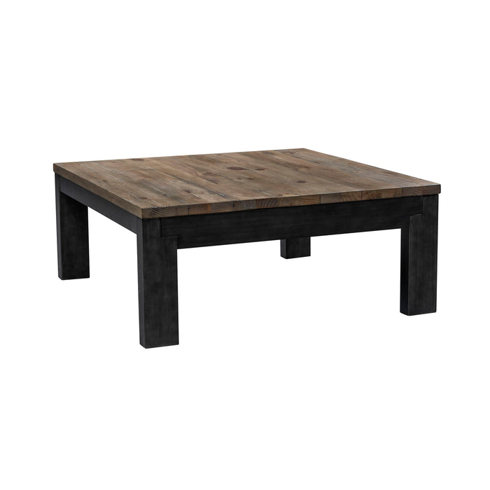 Rutland Grove - Square Cocktail Table - Dark Brown