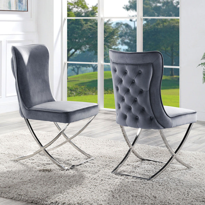 Wadenswil - Side Chair (Set of 2) - Gray