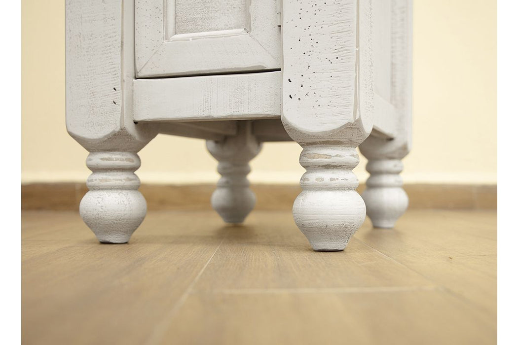 Stone - Chairside Table With 1 Door