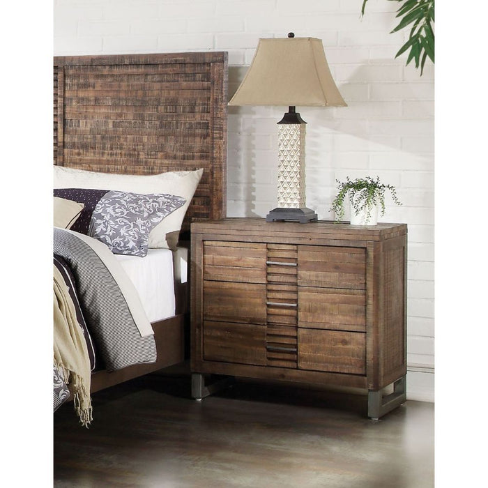 Andria - Nightstand - Reclaimed Oak