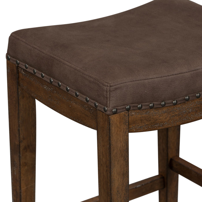 Aspen Skies - Uph Console Stool