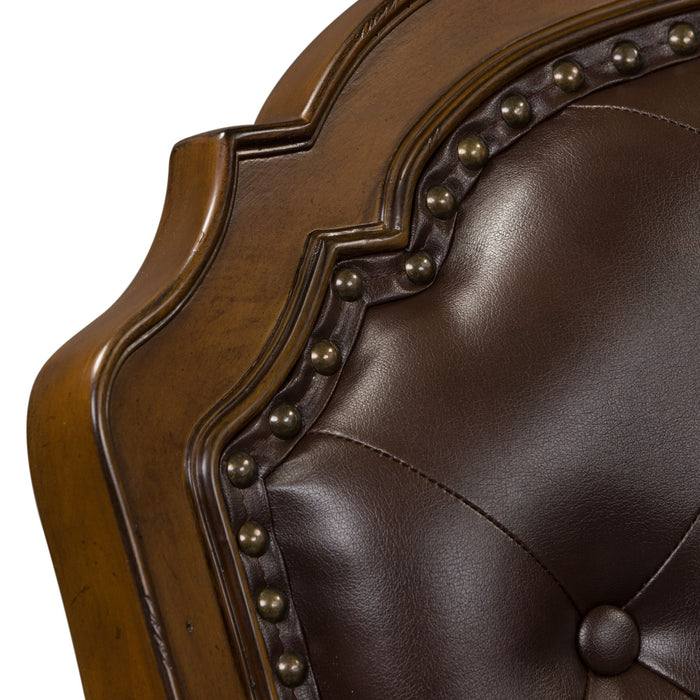 Amelia - Jr Executive Office Chair - Dark Brown