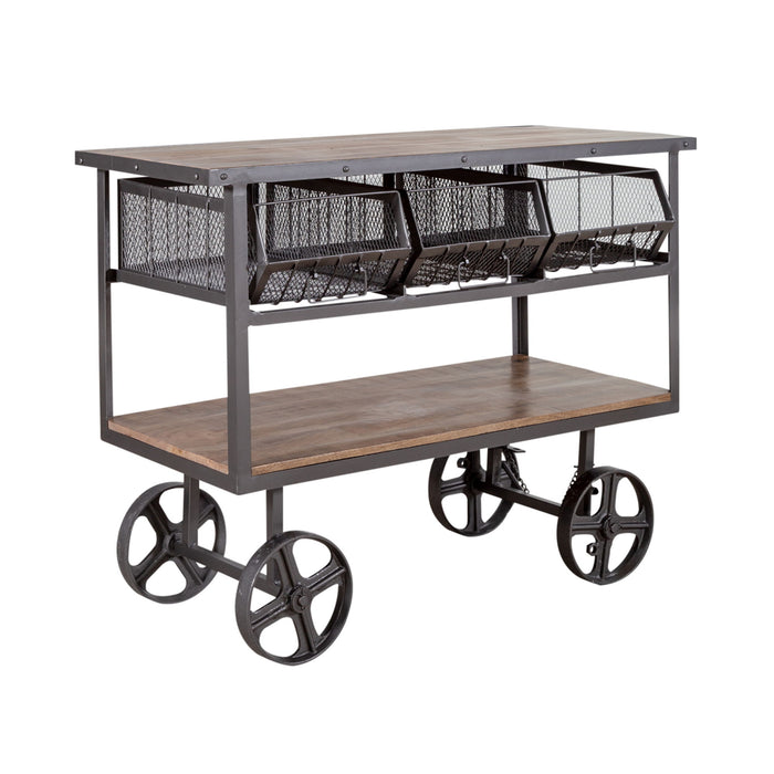 Farmers Market - Accent Trolley - Dark Gray