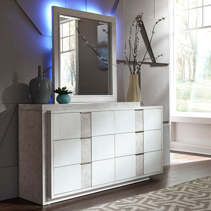 Mirage - Dresser & Mirror - White