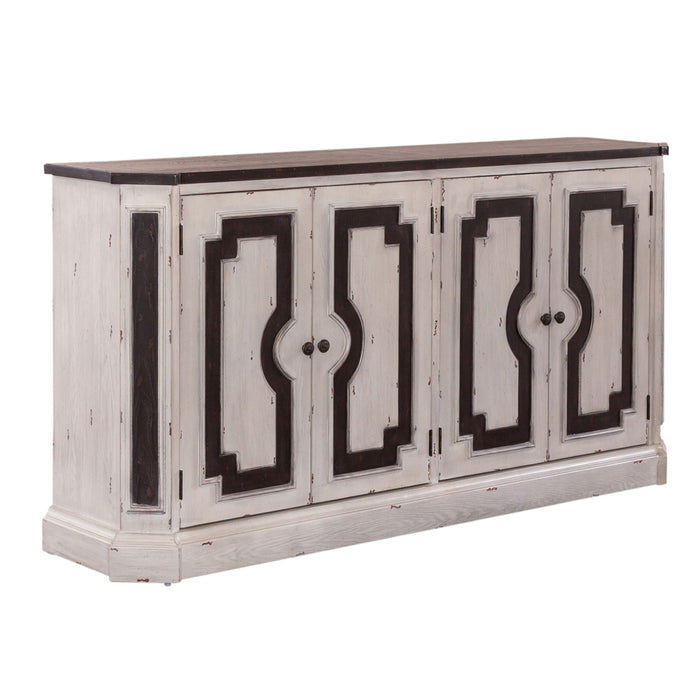 Araceli - 4 Door Accent Cabinet - White