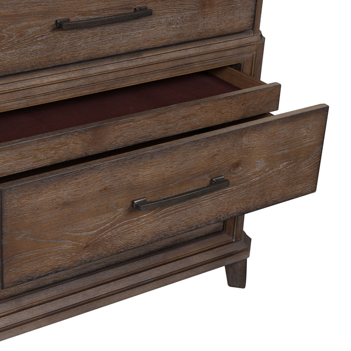 Artisan Prairie - 5 Drawer Chest - Dark Brown