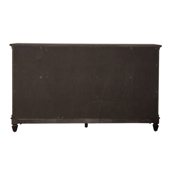 Allyson Park - 8 Drawer Dresser - Dark Brown