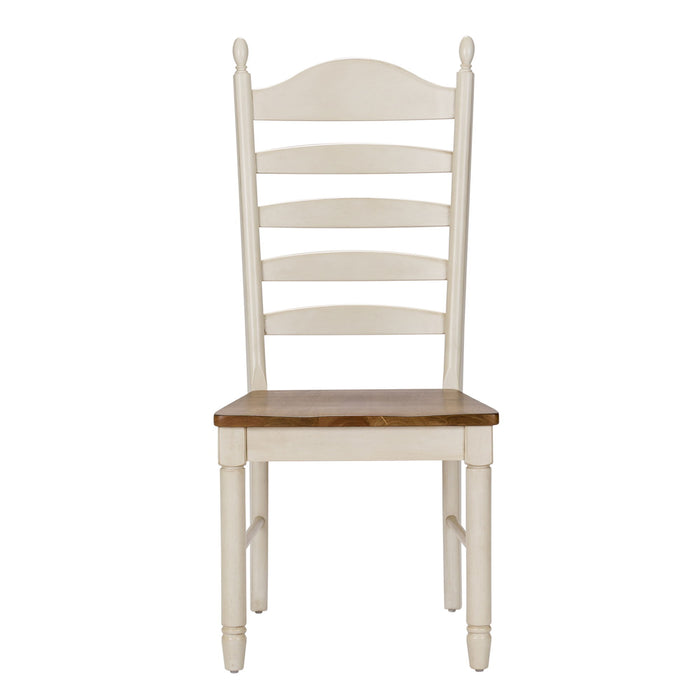 Springfield - Ladder Back Side Chair - White