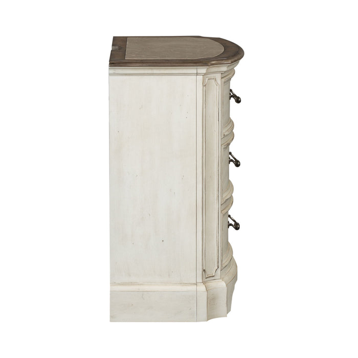 Abbey Road - Bedside Chest - White