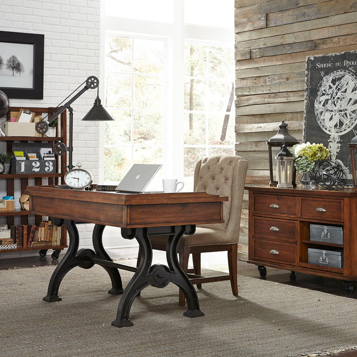 Arlington House - Lift Top Writing Desk - Dark Brown