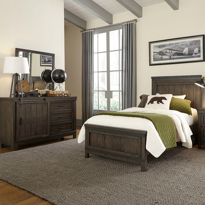 Thornwood Hills - Panel Bed, Dresser & Mirror