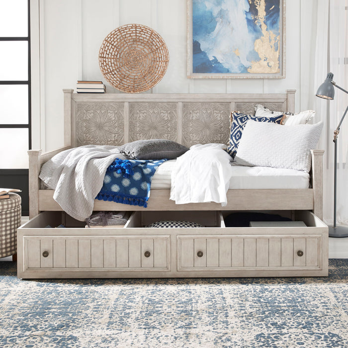 Heartland - Twin Trundle Bed - White