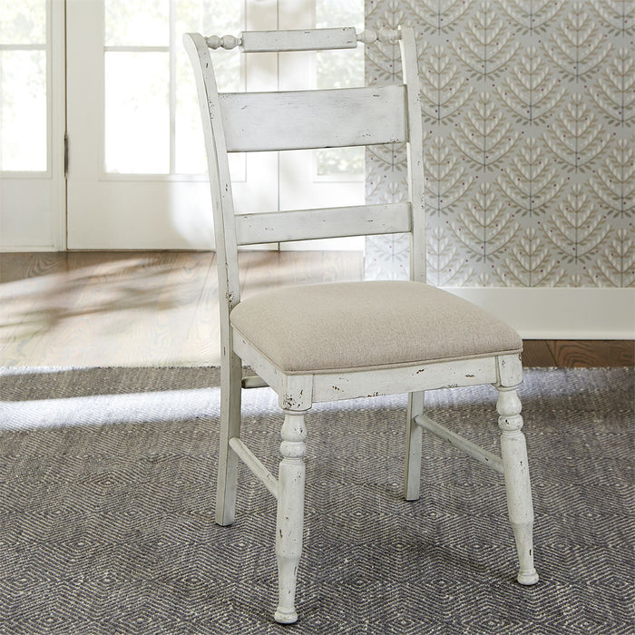 Whitney - Slat Back Side Chair - White