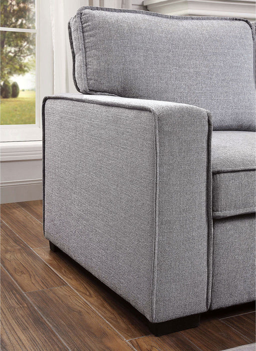 Ines - Sectional - Gray