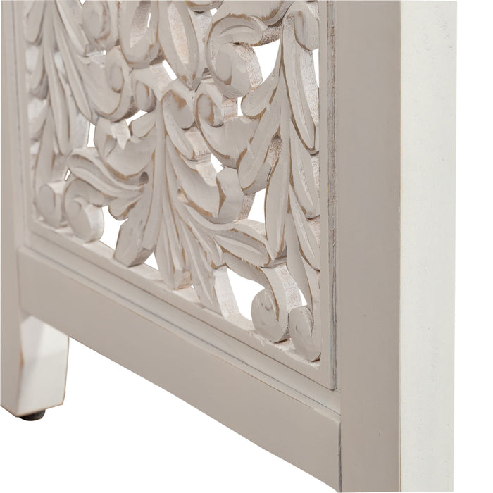 Trellis Lane - Accent Writing Desk - White