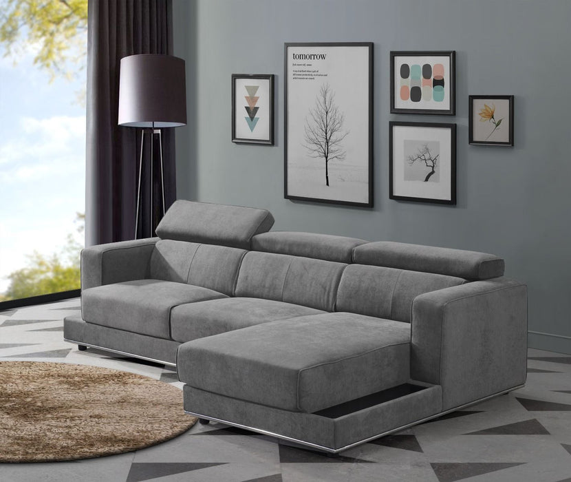 Alwin - Sofa - Dark Gray Fabric