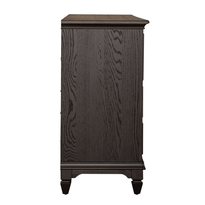 Allyson Park - 8 Drawer Dresser - Dark Brown