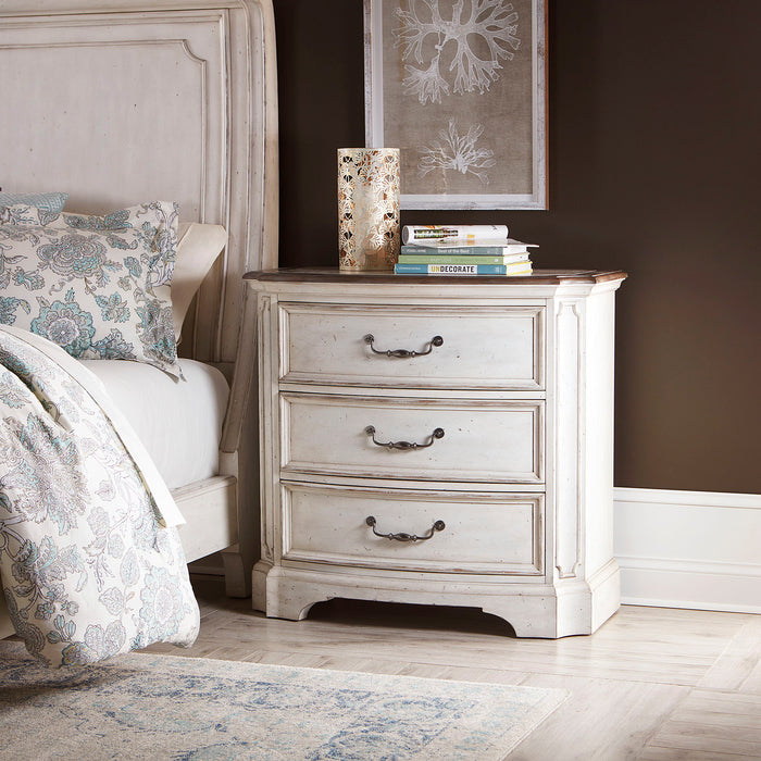 Abbey Road - Bedside Chest - White