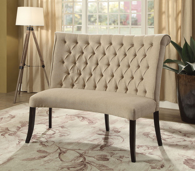 Nerissa - Round Loveseat Bench