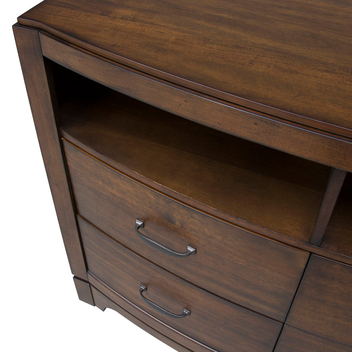 Avalon - Media Chest - Dark Brown