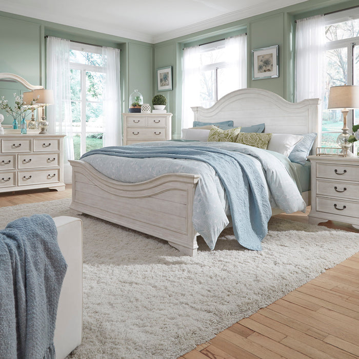 Bayside - Panel Bed, Dresser & Mirror