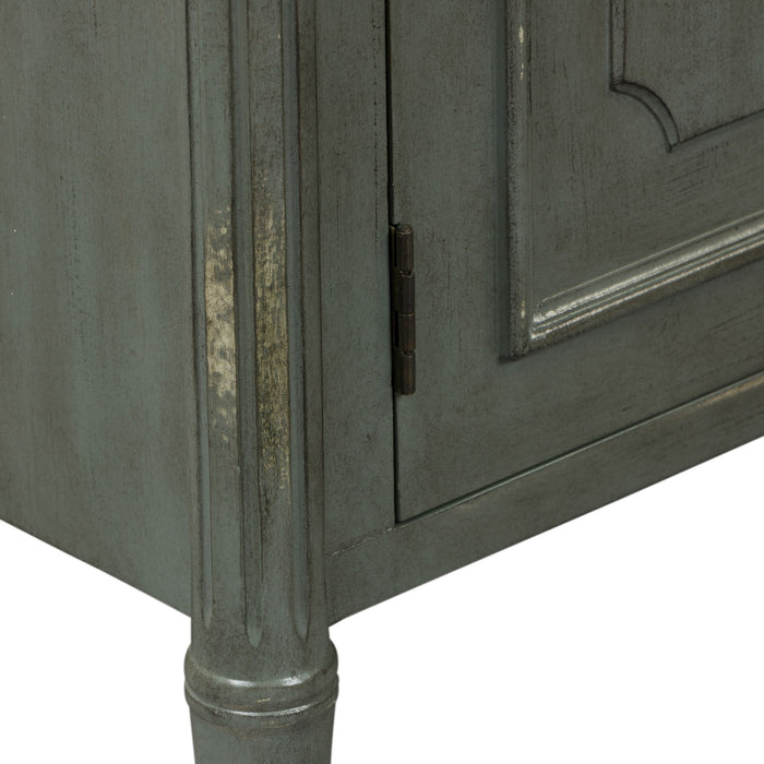 Madison Park - 1 Drawer 2 Door Accent Cabinet - Dark Gray