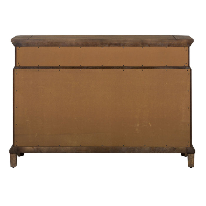 Artisan Prairie - Sliding Door Buffet - Dark Brown