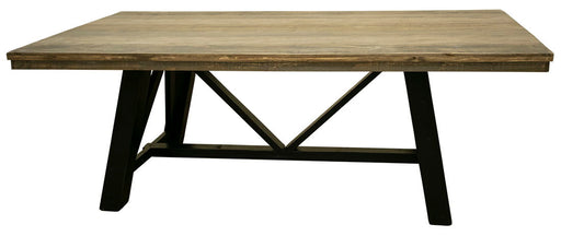 Loft Rectangular Dining Table in Brown image