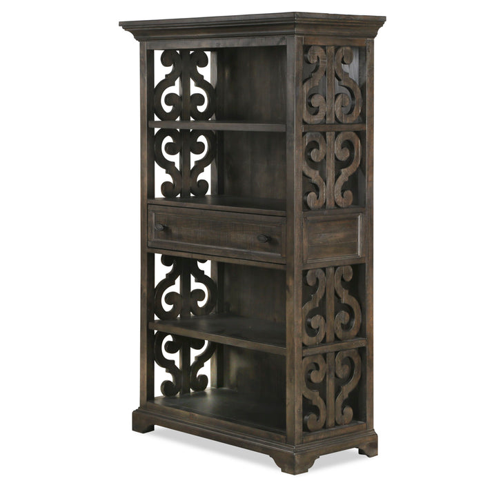 Bellamy - Bookcase In Weathered Peppercorn