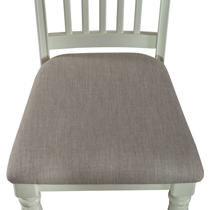 Cumberland Creek - Slat Back Side Chair - White