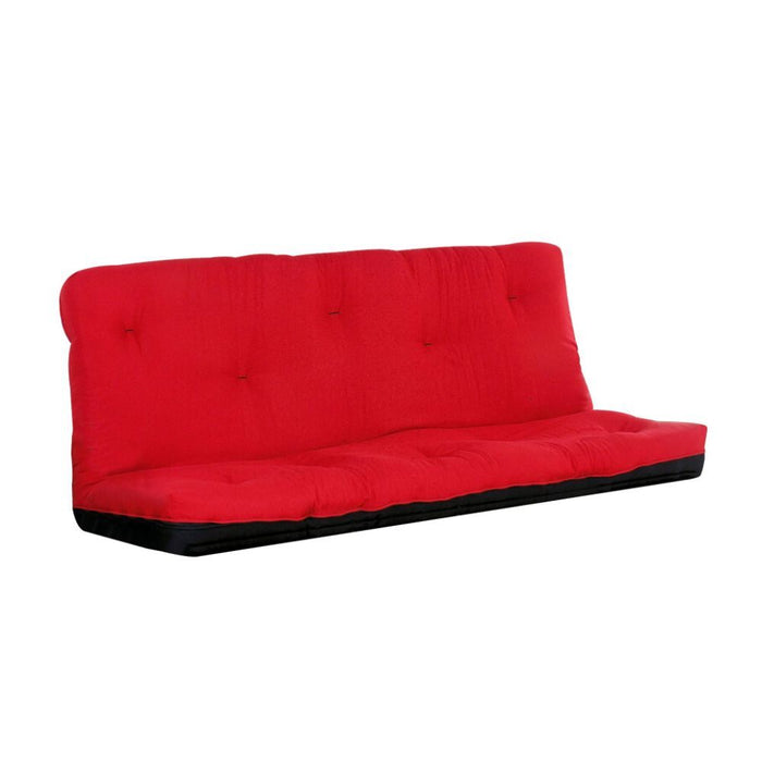 Nabila - Full Futon Mattress, 6"H - Red - 74"