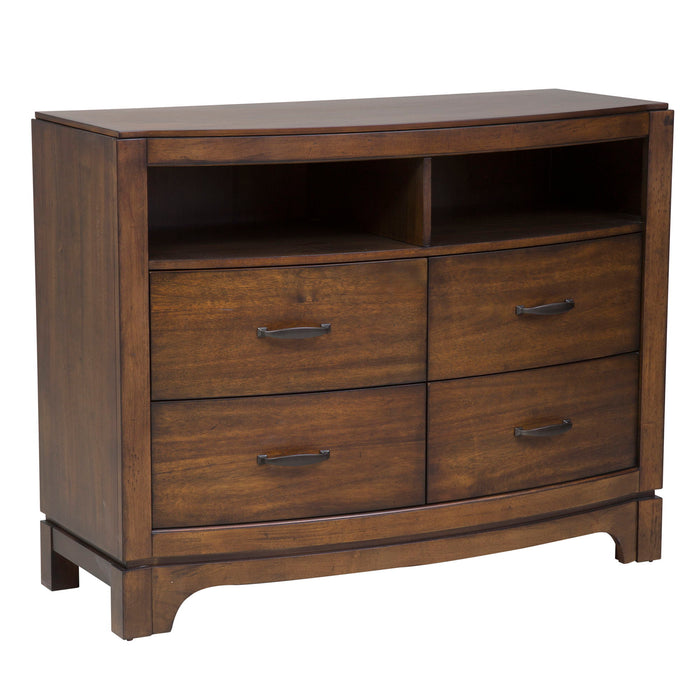 Avalon - Media Chest - Dark Brown