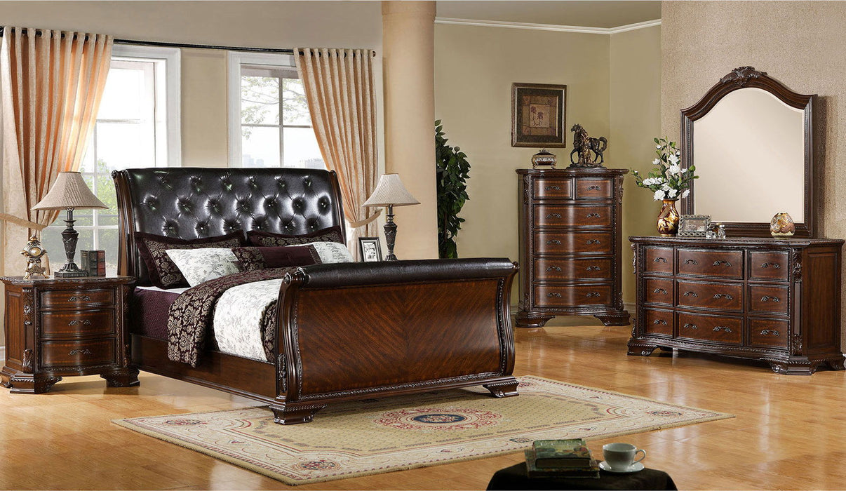 Monte Vista - Night Stand - Brown Cherry