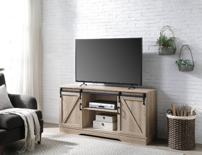 Bennet - TV Stand - Oak Finish