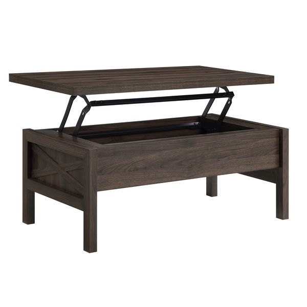 Harel - Coffee Table - Walnut Finish - 18"