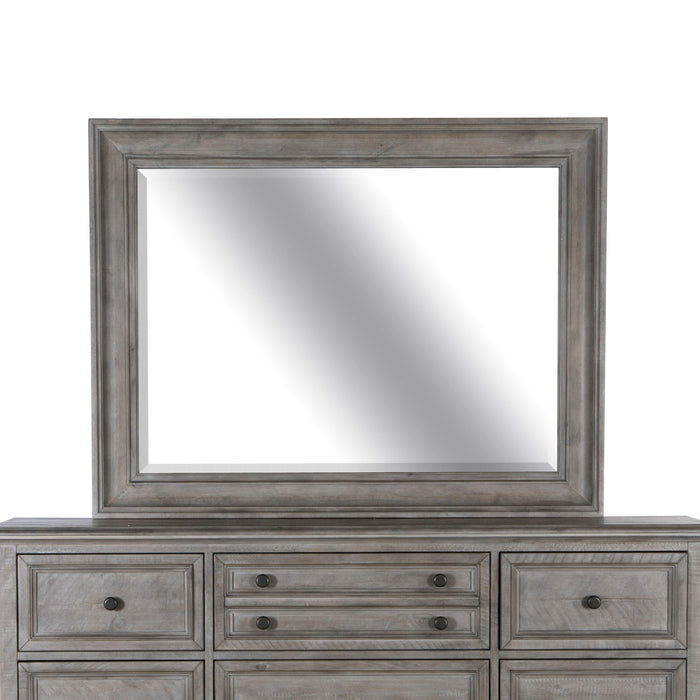 Lancaster - Landscape Mirror In Dovetail Grey