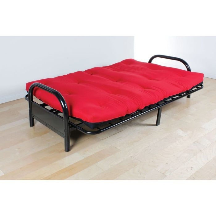 Nabila - Full Futon Mattress, 6"H - Red - 74"