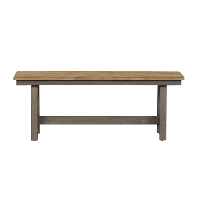 Lindsey Farm - Backless Bench - Dark Gray