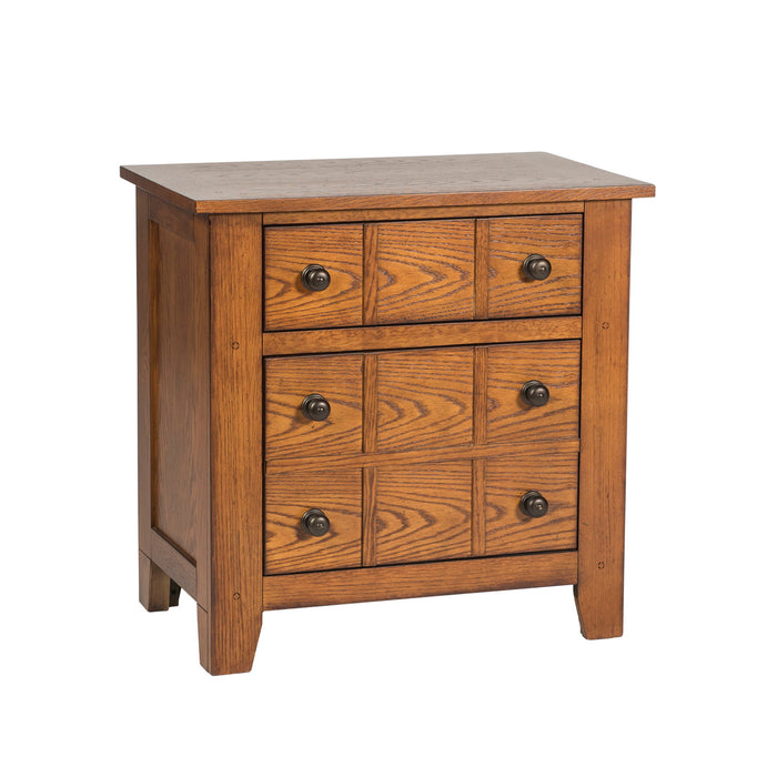 Grandpas Cabin - Night Stand - Light Brown