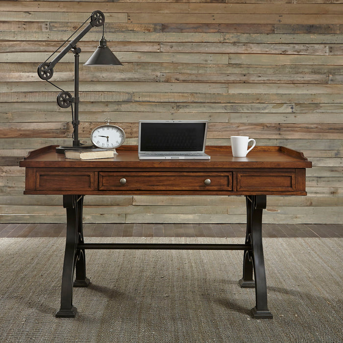 Arlington House - Lift Top Writing Desk - Dark Brown