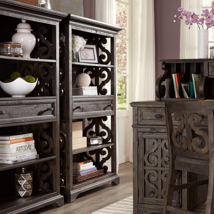 Bellamy - Bookcase In Weathered Peppercorn