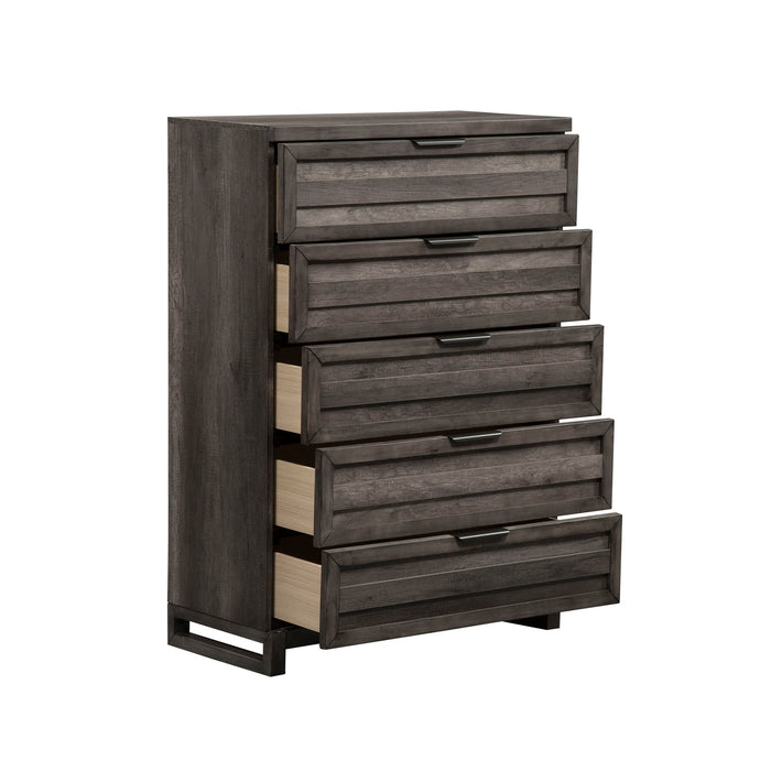 Tanners Creek - 5 Drawer Chest - Dark Gray