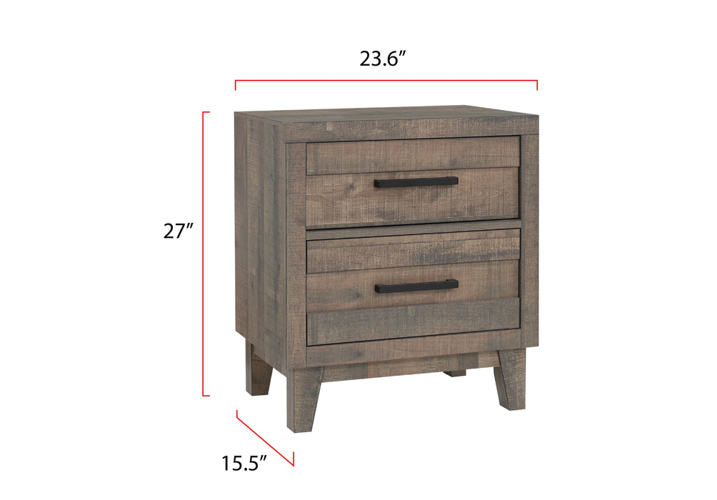 Tacoma - Nightstand - Light Brown