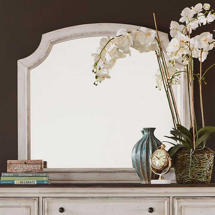 Abbey Road - Arched Mirror - White