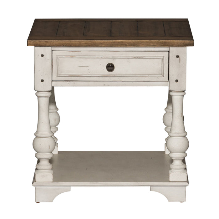 Morgan Creek - 3 Piece Set (1-Cocktail 2-End Tables) - White