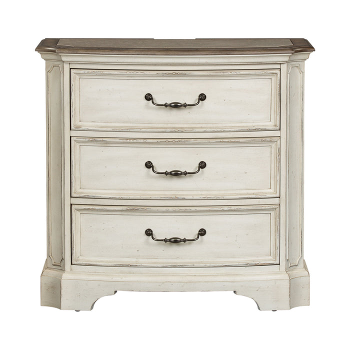 Abbey Road - Bedside Chest - White