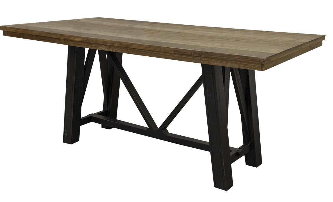 Loft Brown - Counter Height Table Base