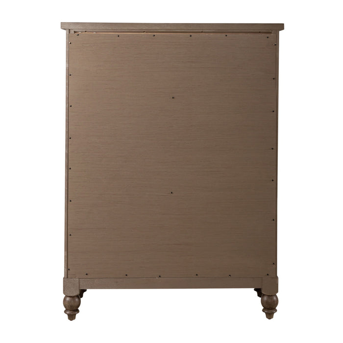 Americana Farmhouse - 5 Drawer Chest - Light Brown