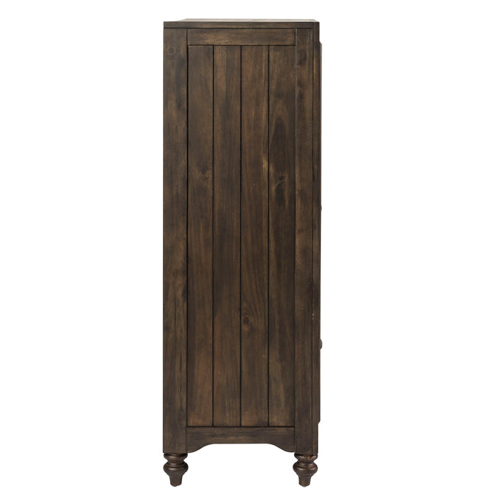 Catawba Hills - 5 Drawer Chest - Dark Brown